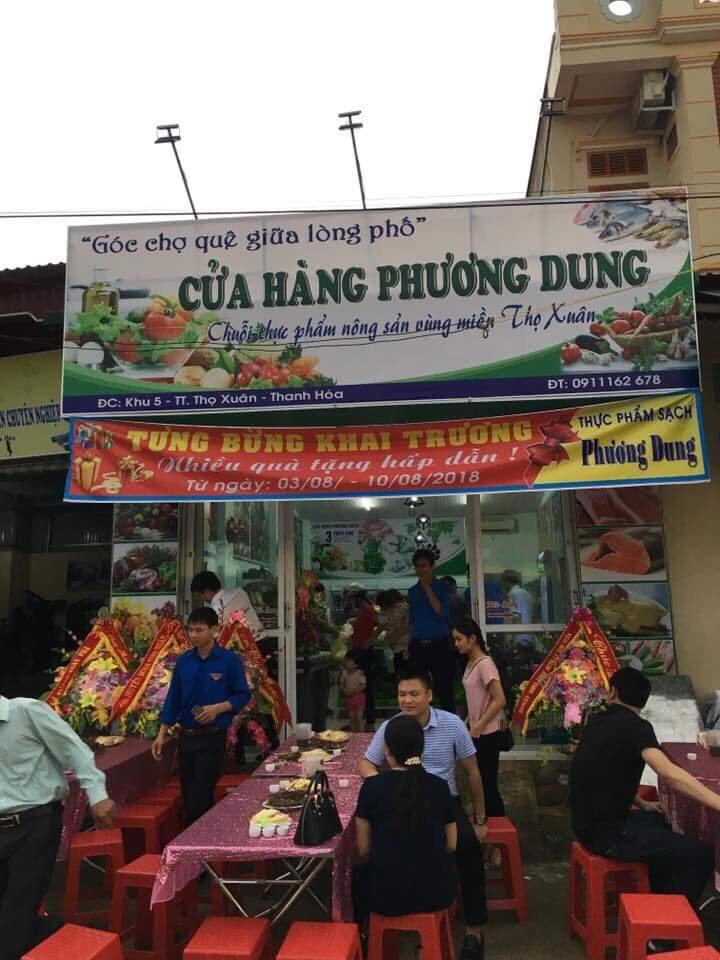 Cửa hàng thực phẩm sạch tại Thọ Xuân - Thanh Hóa